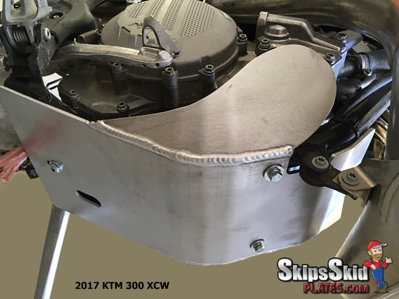 KTM 300 XC-W Ricochet Aluminum Skid Plate Dirt Bike Skid Plates