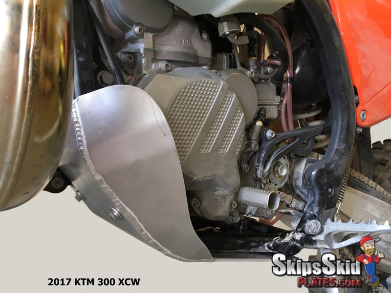 KTM 300 XC-W Ricochet Aluminum Skid Plate Dirt Bike Skid Plates