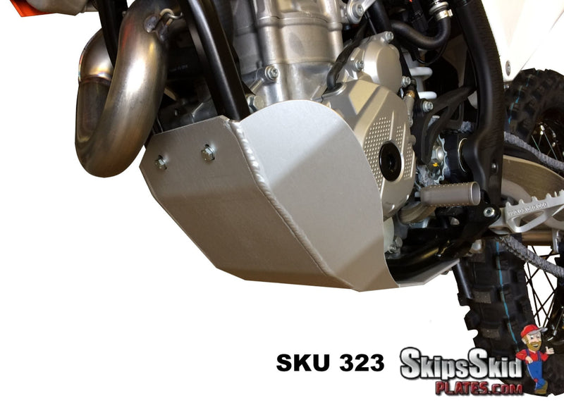 KTM 350 SX-F Ricochet Aluminum Skid Plate Dirt Bike Skid Plates