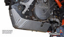 KTM 950 Super Enduro Ricochet Aluminum Skid Plate Dirt Bike Skid Plates