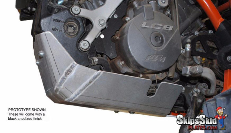 KTM 950 Super Enduro Ricochet Aluminum Skid Plate Dirt Bike Skid Plates