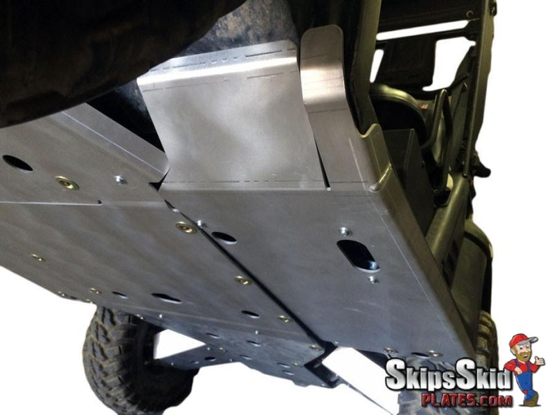 KYMCO UXV 700 Ricochet 9-Piece Complete Aluminum Skid Plate Set UTV Skid Plates