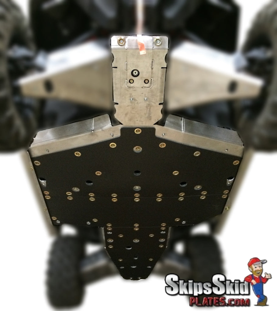 Polaris General 1000 - 2 Seater Ricochet 4-Piece Complete Skid Plate Set UTV Skid Plates