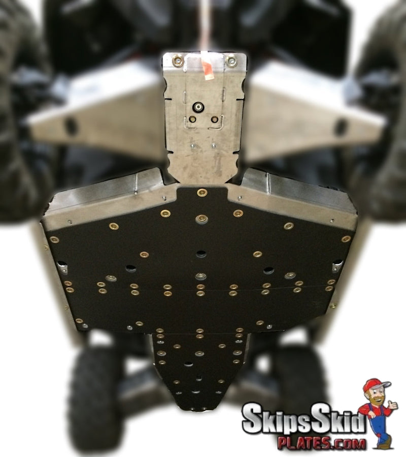 Polaris General 1000 - 2 Seater Ricochet 4-Piece Complete Skid Plate Set UTV Skid Plates