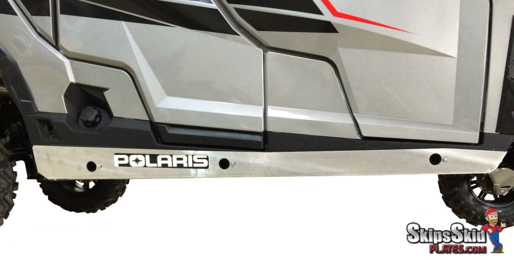 Polaris General-4 1000 Ricochet 2-Piece Aluminum Rock Slider Skid Plates UTV Skid Plates