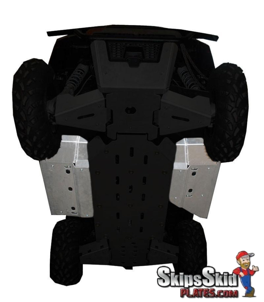 Polaris Ranger ETX (2014) Ricochet 2-Piece Rock Slider & Floor Board Skid Plate Set UTV Skid Plates