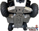 Polaris Ranger 570 ETX 2015-2016 Ricochet 9-Piece Complete Skid Plate Set with 1/2 UHMW UTV Skid Plates