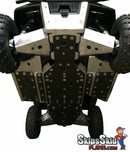 Polaris Ranger 570 Full Size Ricochet 10-Piece Complete Aluminum or UHMW Skid Plate Set UTV Skid Plates