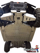 Polaris Ranger 570 Full Size Ricochet 10-Piece Complete Aluminum or UHMW Skid Plate Set UTV Skid Plates