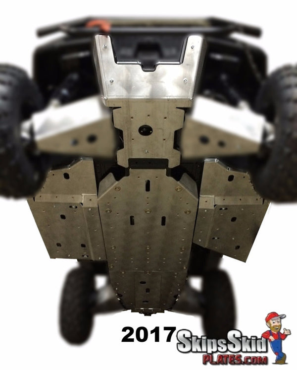Polaris Ranger 570 Full Size Ricochet 5-Piece Full Frame Skid Plate Set with Rock Sliders UTV Skid Plates