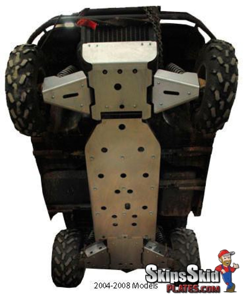 Polaris Ranger 700 Ricochet 9-Piece Complete Aluminum Skid Plate Set UTV Skid Plates