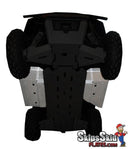 Polaris Ranger 800 Mid-Size Ricochet 2-Piece Rock Slider & Floor Board Skid Plate Set UTV Skid Plates