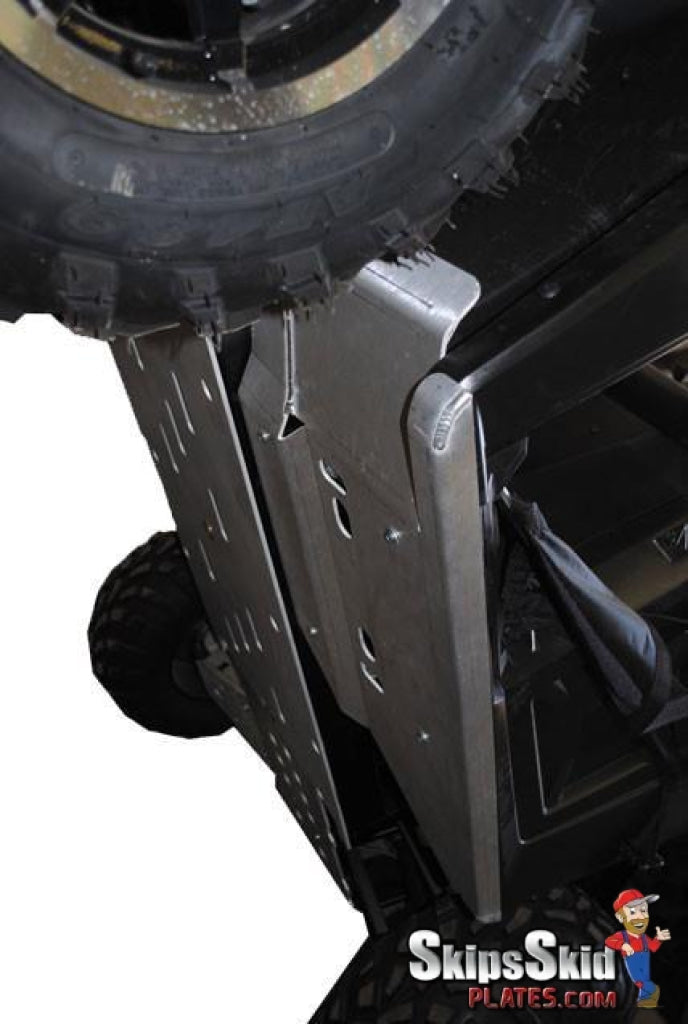 Polaris Ranger 800 Mid-Size Ricochet 9-Piece Complete Aluminum Skid Plate Set UTV Skid Plates