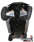 Polaris Ranger Crew 1000 High-Lifter Ed. Ricochet 10-Piece Complete Aluminum or UHMW Skid Plate Set UTV Skid Plates