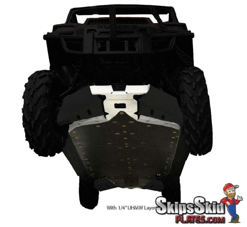 Polaris Ranger Crew 1000 High Lifter Ricochet4-Piece Full Frame Skid Plate Set UTV Skid Plates