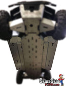 Polaris Ranger Crew 570-4 Ricochet 2-Piece Rock Slider & Floorboard Skid Plate Set UTV Skid Plates