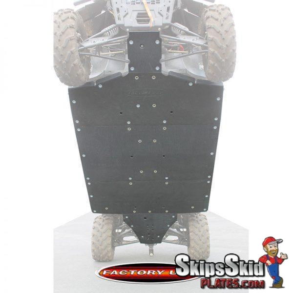 Polaris Ranger Crew 800 Three Eighth UHMW Skid Plates UTV Skid Plates