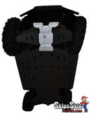 Polaris Ranger Crew Diesel Ricochet Aluminum Front Bash Plate & Diff Guard UTV Skid Plates