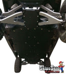 Polaris Ranger Crew XP 1000 Ricochet 13-Piece Complete Aluminum or with UHMW Skid Plate Set UTV Skid Plates
