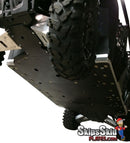 Polaris Ranger Crew XP 1000 Ricochet 13-Piece Complete Aluminum or with UHMW Skid Plate Set UTV Skid Plates