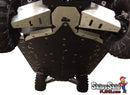 Polaris Ranger Crew XP 1000 Ricochet 13-Piece Complete Aluminum or with UHMW Skid Plate Set UTV Skid Plates