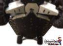 Polaris Ranger Crew XP 1000 Ricochet 4-Piece Aluminum Rock Slider Set UTV Skid Plates