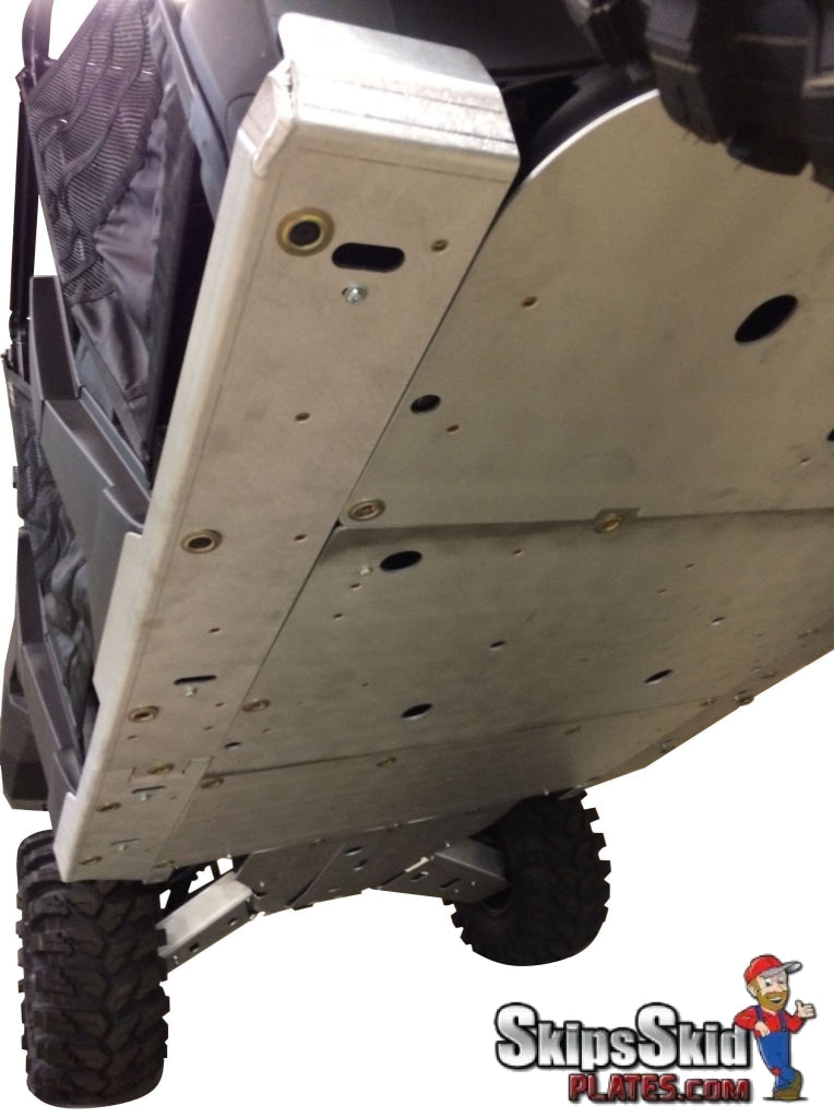 Polaris Ranger Crew XP 1000 Ricochet 4-Piece Aluminum Rock Slider Set UTV Skid Plates