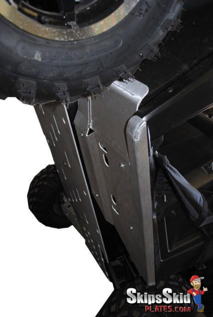 Polaris Ranger EV Ricochet 9-Piece Complete Aluminum Skid Plate Set UTV Skid Plates