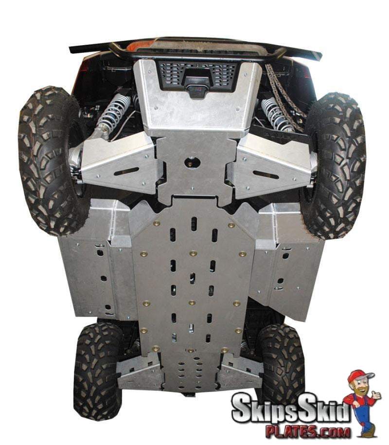 Polaris Ranger EV Ricochet 9-Piece Complete Aluminum Skid Plate Set UTV Skid Plates