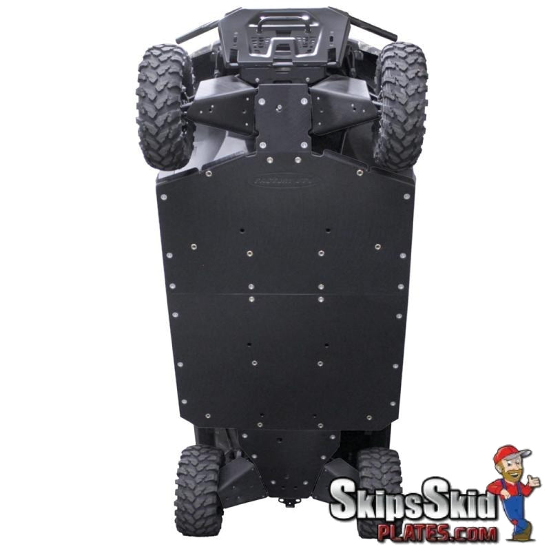 Polaris Ranger XP 1000 Crew Ultimate Three Eighths UHMW Skid Package UTV Skid Plates