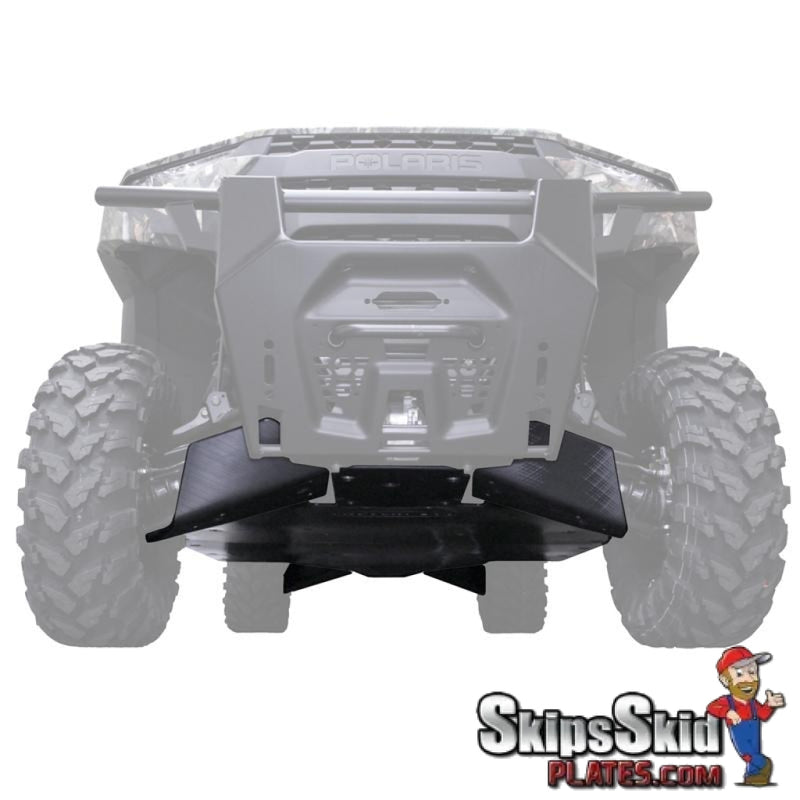 Polaris Ranger XP 1000 Crew Ultimate Three Eighths UHMW Skid Package UTV Skid Plates