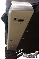 Polaris Ranger XP 1000 Ricochet 2-Piece Aluminum Rock Slider Set UTV Skid Plates