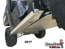 Polaris Ranger XP 1000 Ricochet 2-Piece Aluminum Rock Slider Set UTV Skid Plates