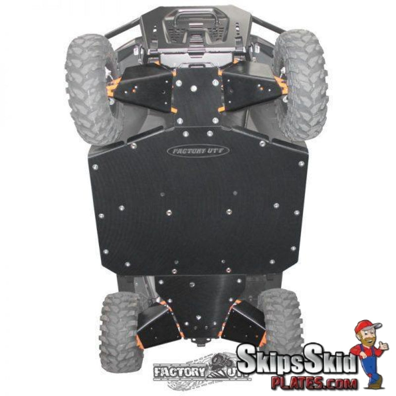 Polaris Ranger XP 1000 Ultimate Three Eighths UHMW Kit UTV Skid Plates