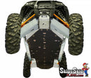 Polaris RZR-4 900 Ricochet 12-Piece Complete Aluminum Skid Plate Set UTV Skid Plates