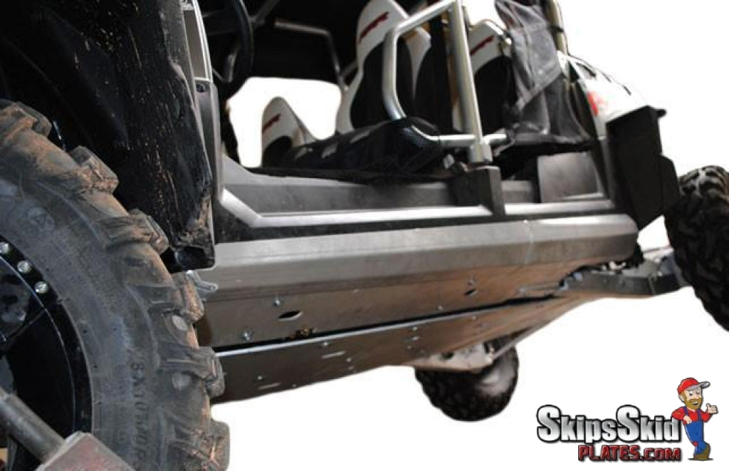 Polaris RZR-4 900 Ricochet 2-Piece Aluminum Rock Slider Set UTV Skid Plates