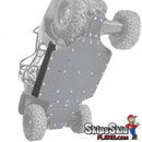 Polaris RZR-570 Three Eighths UHMW Rock Sliders UTV Skid Plates