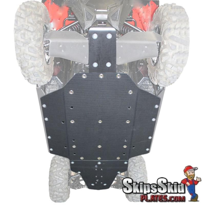 Polaris RZR-570 Ultimate 1/2 UHMW Skid Package UTV Skid Plates