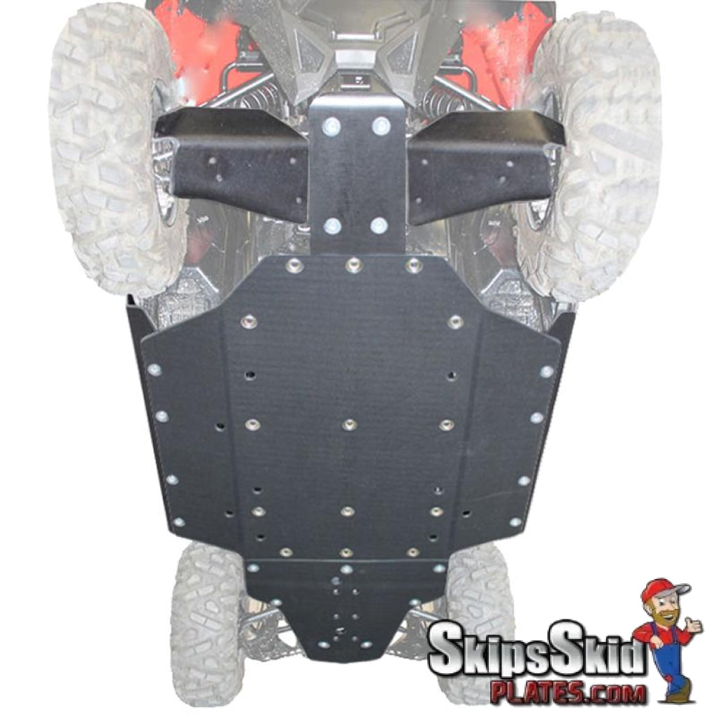 Polaris RZR-570 Ultimate 1/2 UHMW Skid Package UTV Skid Plates