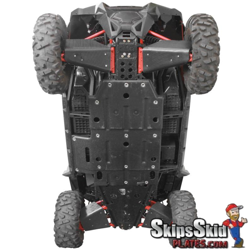 Polaris RZR-570 Ultimate 1/2 UHMW Skid Package UTV Skid Plates