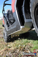 Polaris RZR 800 Ricochet 2-Piece Aluminum Rock Slider and Floorboard Guards UTV Skid Plates