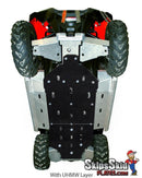 Polaris RZR 800 Ricochet 9-Piece Complete Aluminum Skid Plate Set UTV Skid Plates