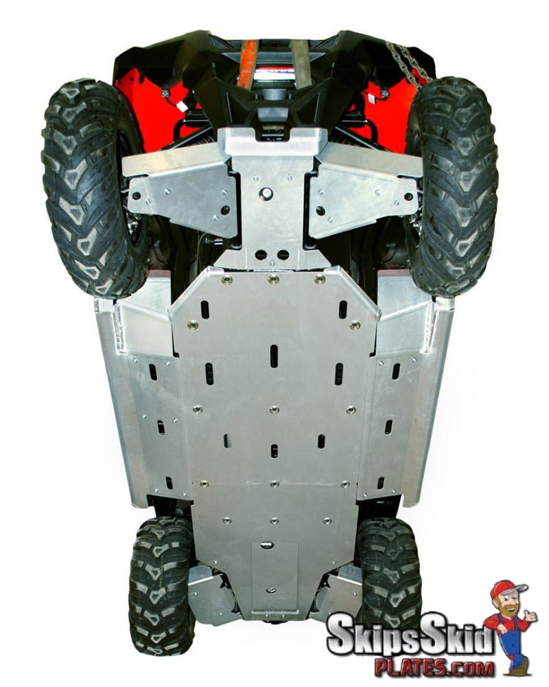 Polaris RZR 800 Ricochet 9-Piece Complete Aluminum Skid Plate Set UTV Skid Plates