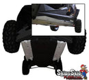 Polaris RZR 900 Jagged-X Ricochet 2-Piece Aluminum Rock Slider Set UTV Skid Plates