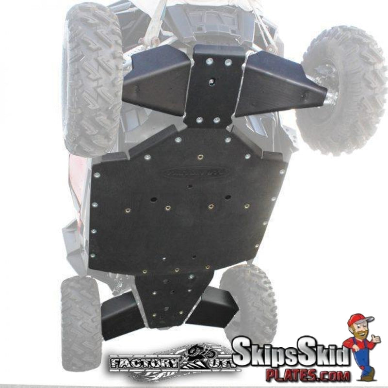 RZR 900 Trail/XC Ultimate 1/2 UHMW Skid Package UTV Skid Plates