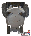 Polaris RZR 900 XC Ricochet 10-Piece Complete Aluminum or UHMW Skid Plate Set - Aluminum Only UTV Skid Plates