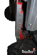 Polaris RZR 900 XP Ricochet 2-Piece Rear Linkage Guards UTV Skid Plates