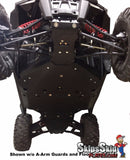Polaris RZR-S 1000 Ricochet 10-Piece Complete Aluminum or UHMW Skid Plate Set - Aluminum Only UTV Skid Plates