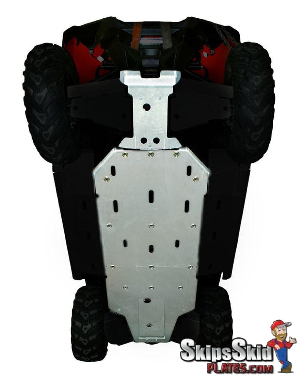 Polaris RZR-S 800 Ricochet 3-Piece Full Frame Skid Plate Set UTV Skid Plates