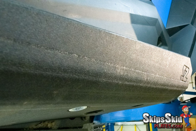 Polaris RZR Turbo S UHMW Skid Plate Kit with Integrated Rock Sliders 2021